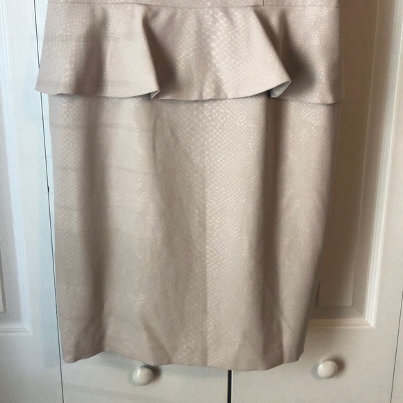 Adrianna Papell peplum dress. Worn once - Picture 3 of 3